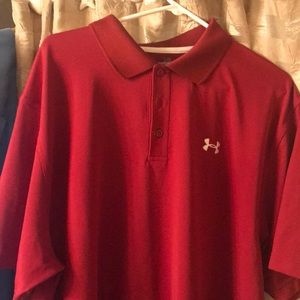 Men’s XL Under Armour loose heat gear polo